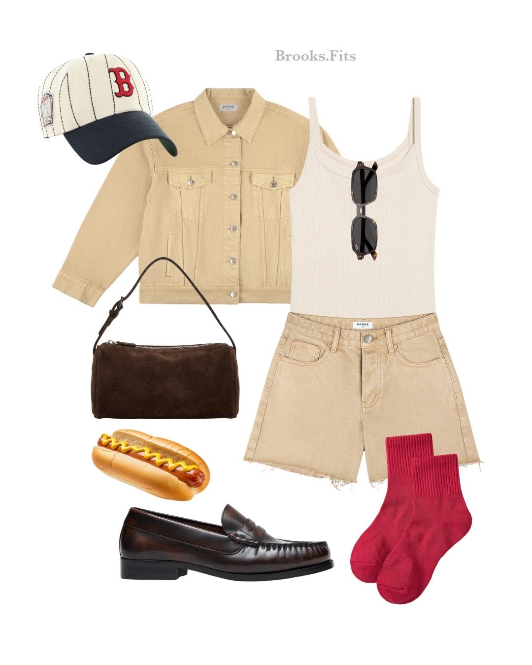 Boston Red Sox game outfit 