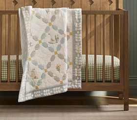 Chris Loves Julia Duck Baby Quilt | Pottery Barn Kids