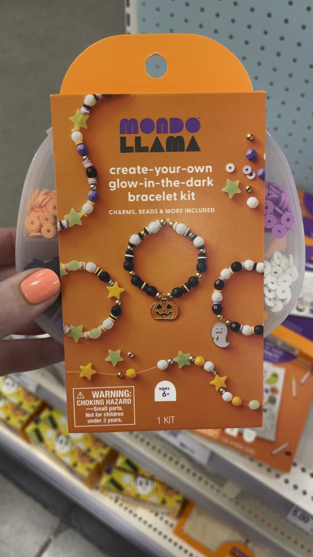 $5 bracelet bead making kit! Halloween themed 

#LTKSeasonal #LTKKids #LTKFamily