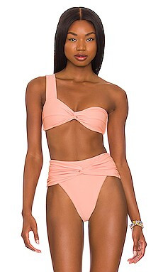 Tularosa Lucci Top in Coral from Revolve.com | Revolve Clothing (Global)