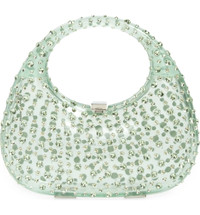 Click for more info about Meleni Crystal Embellished Resin Hobo Bag