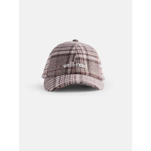 Free Assembly Women's Plaid Baseball Cap, Brown | Walmart (US)