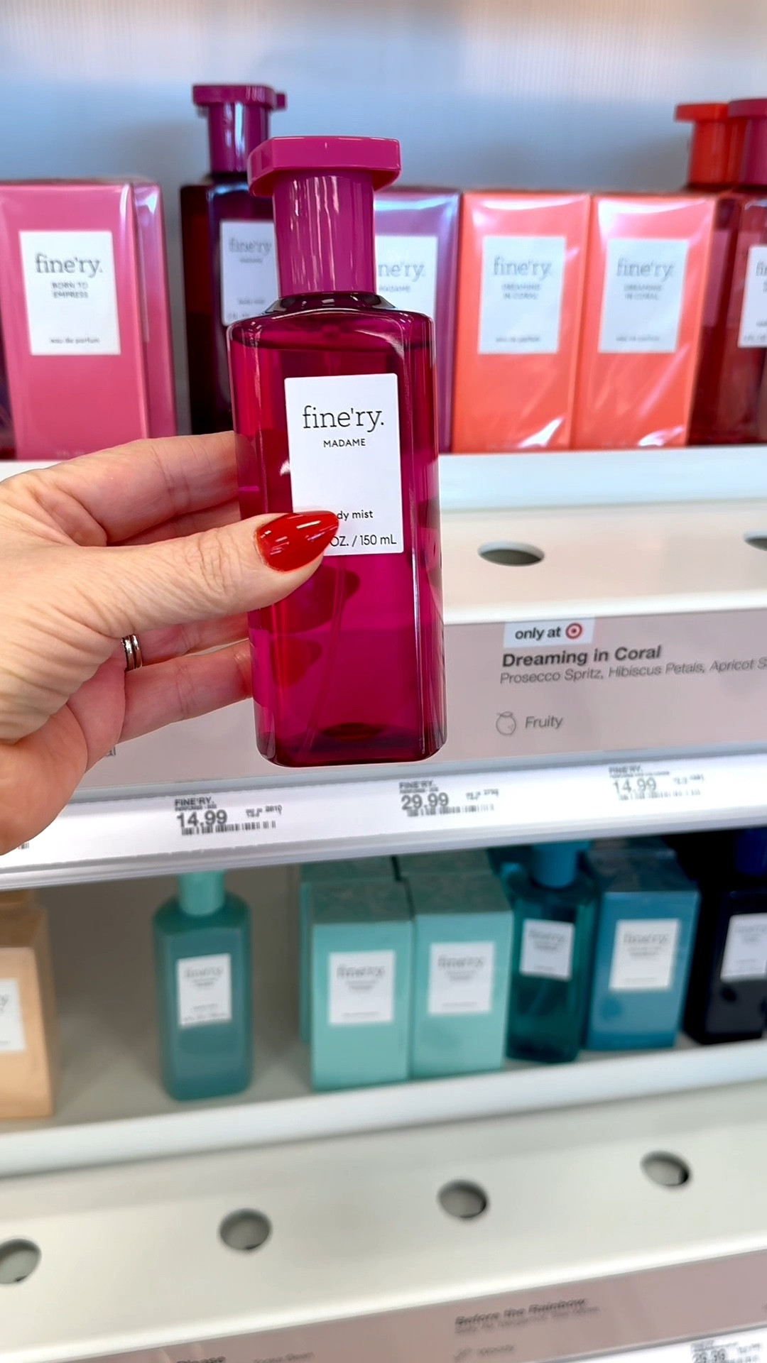 Luxury scent without the price tag! This fine’ry scent Madame smells just like Chanel’s Coco Chanel Mademoiselle. Comes in a body spray and perfume.  