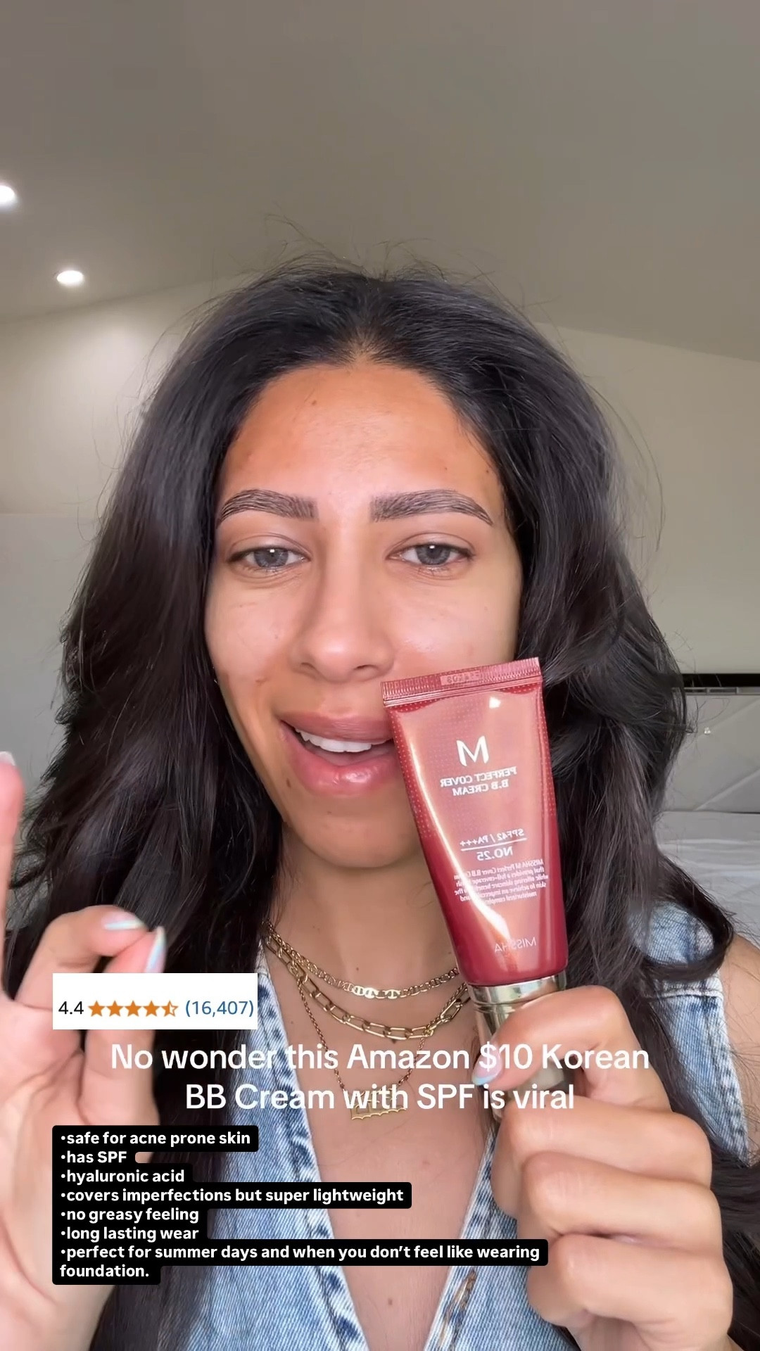 Summer essential! The best BB cream I’ve ever used and definitely the best $10 I spent! 
•safe for acne prone skin
•has SPF
•hyaluronic acid
•covers imperfections but super lightweight
•no greasy feeling
•long lasting wear
•perfect for summer days and when you don’t feel like wearing foundation. 

#LTKStyleTip #LTKFindsUnder50 #LTKBeauty