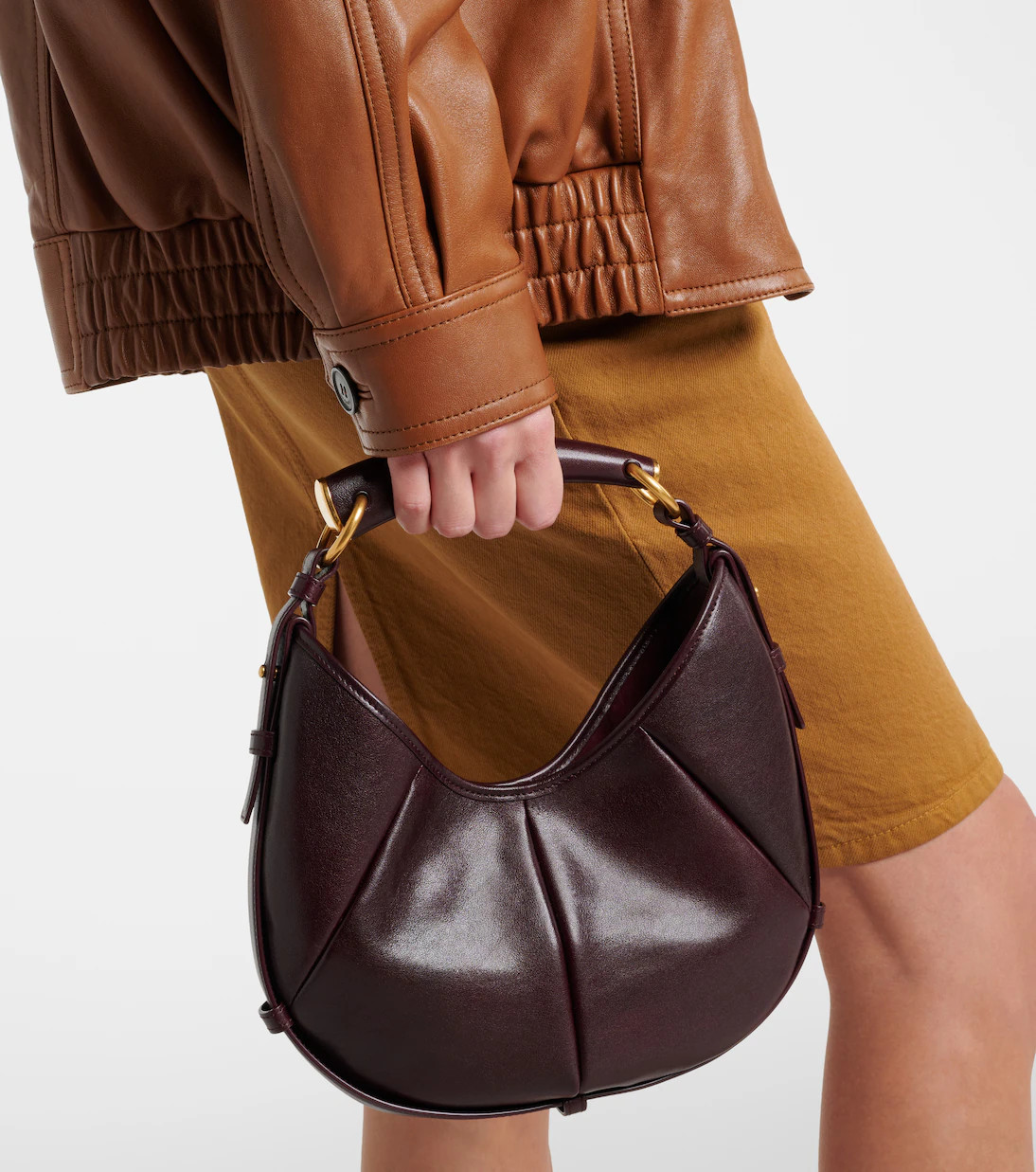 Mombasa Small leather shoulder bag | Mytheresa (UK)