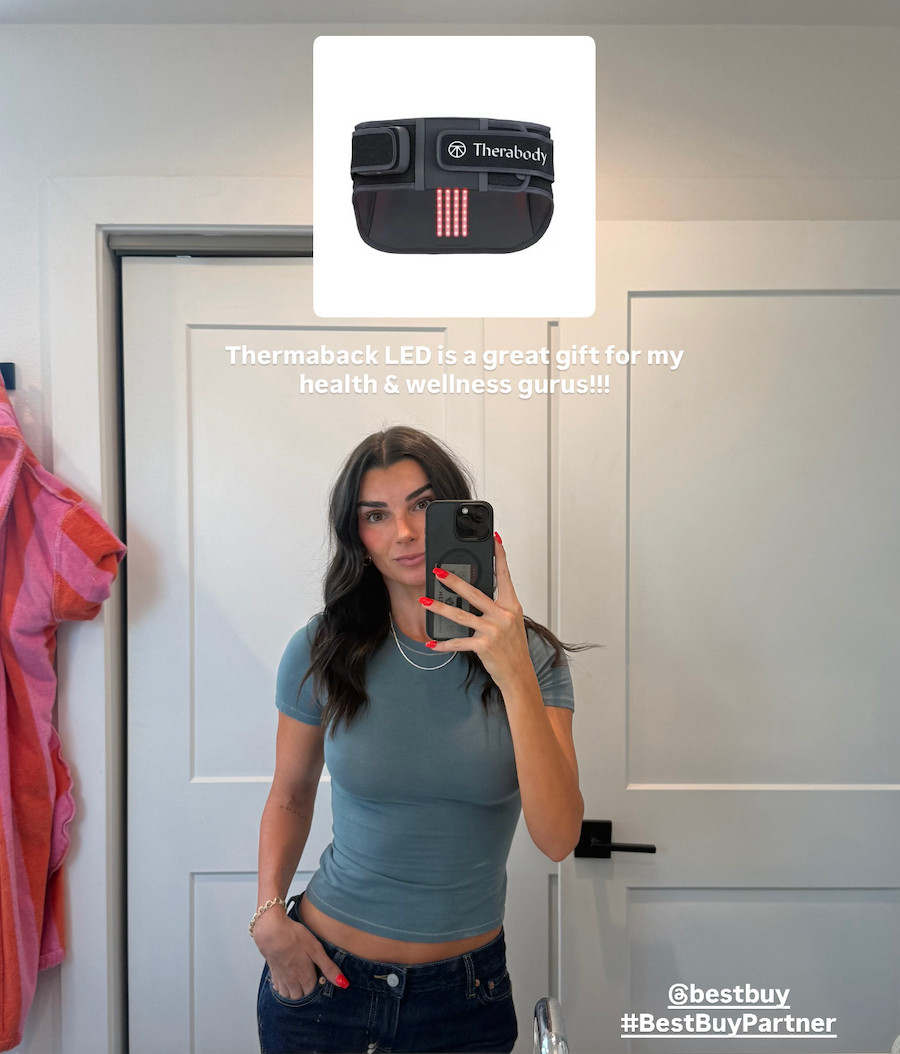 #BestBuyPartner - Best Buy has the top gifts for everyone on your list this holiday
season...that's why I'm partnering with @BestBuy to share!! Shop the top gifts from Best Buy,
including the Therabody ThermBack LED!