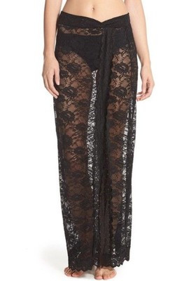 NEW Free People Intimately Scalloped Lace Slip Maxi Skirt Size XS Z296-17 | eBay US
