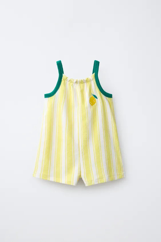 CASA LAWA X ZARA KIDS LEMON KNIT SHORTS | Zara US