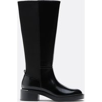 Stradivarius Flat riding boots BLACK 8 | Stradivarius (UK)