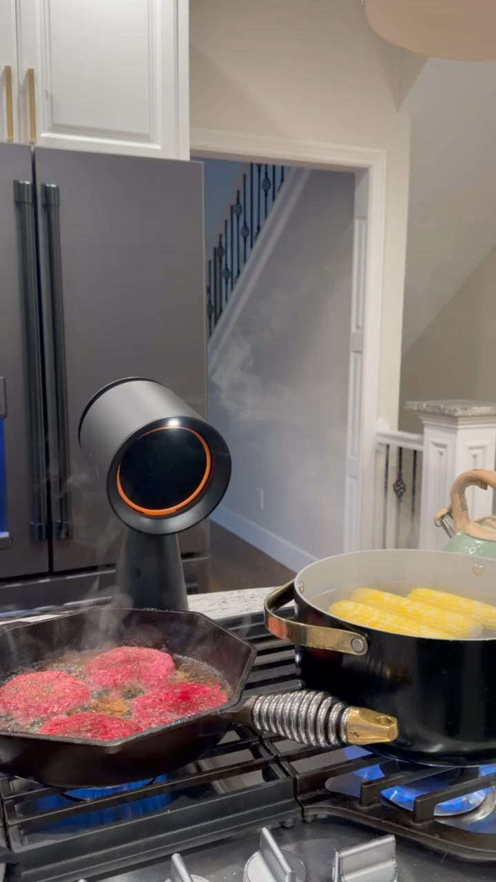 Countertop range hood 🍔🌬️

#LTKmomlife #LTKdayinmylife #LTKHome