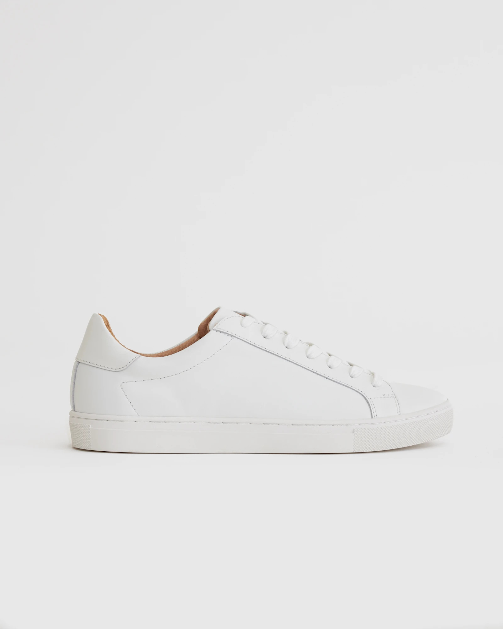 Quince | Women's Everyday Sneaker in White, Size 7.5, Leather | Quince