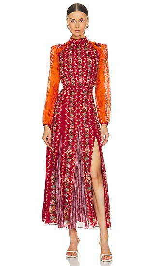 Jacqui-B Dress in Zinnia Stem | Revolve Clothing (Global)