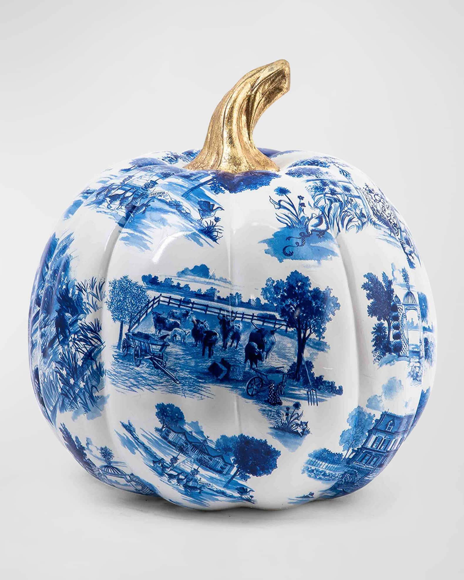 Royal Toile Pumpkin, Large | Neiman Marcus