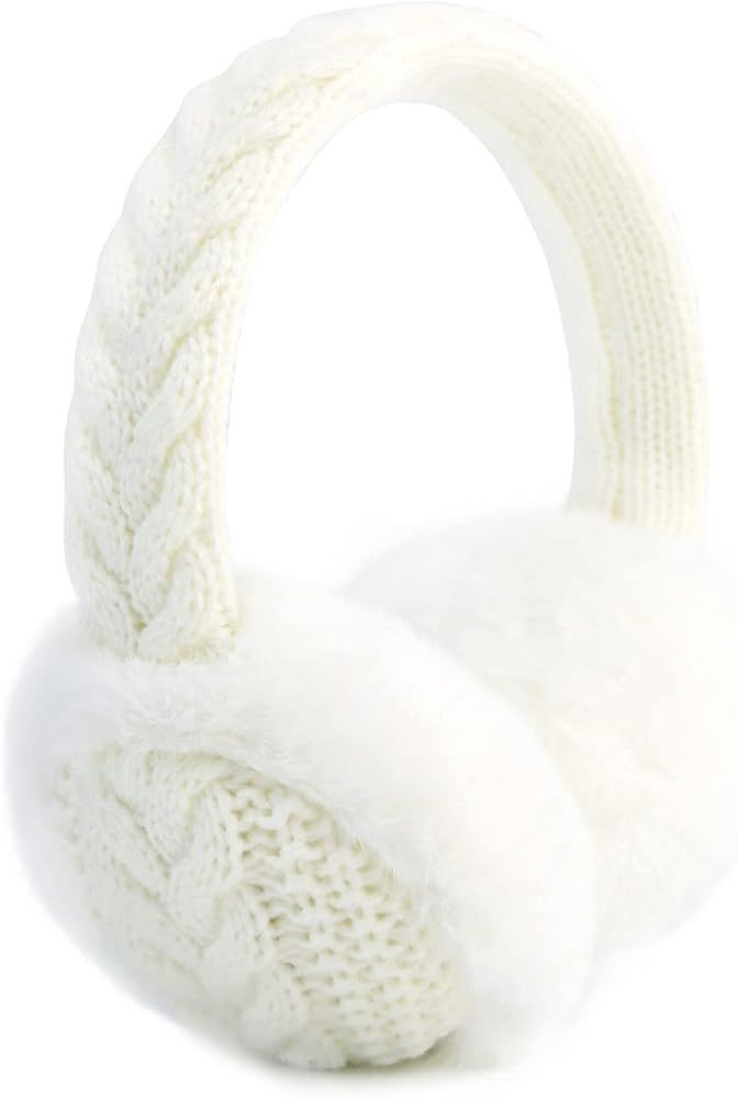 POXIMI Baby Warm Earmuffs Kid Magic Gloves Girl Soft Plush Ear Muffs Toddler Knit Mittens for Boy... | Amazon (US)