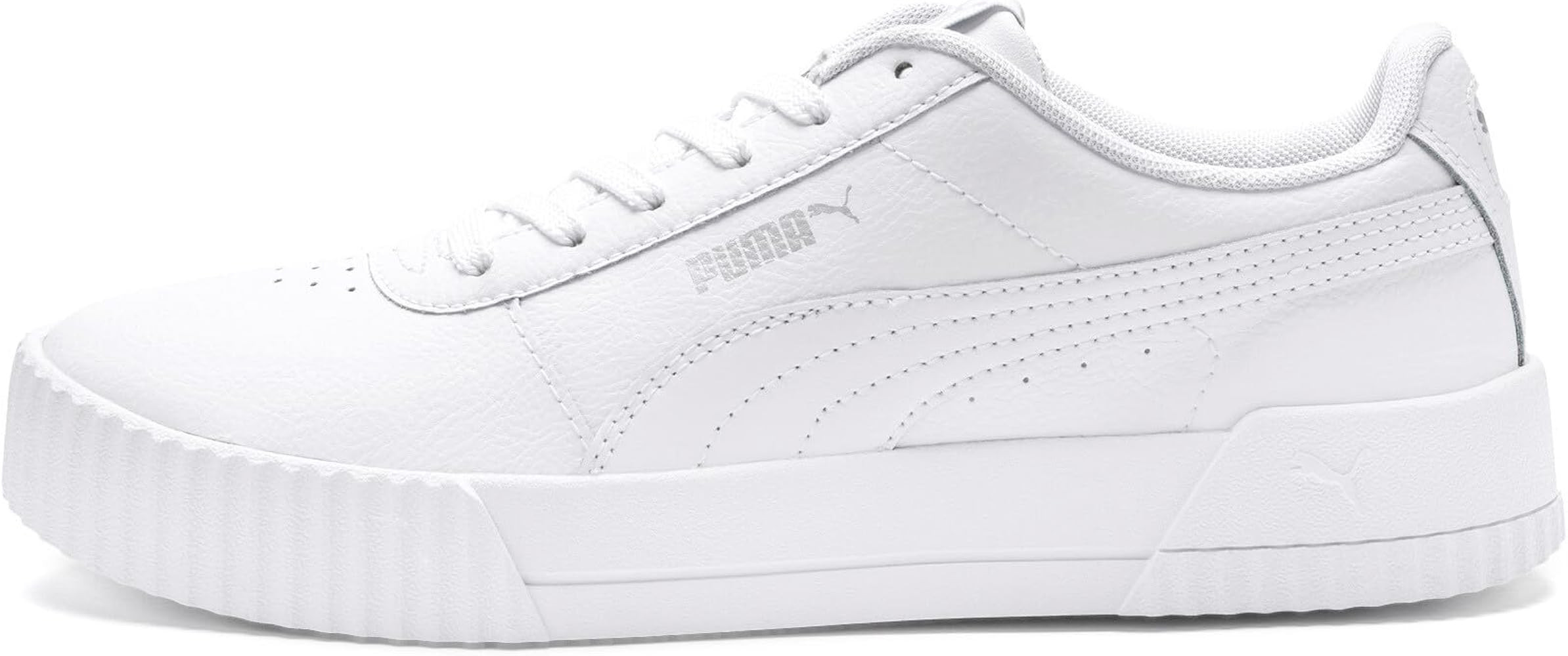 PUMA Women's Carina Leather Sneaker | Amazon (US)