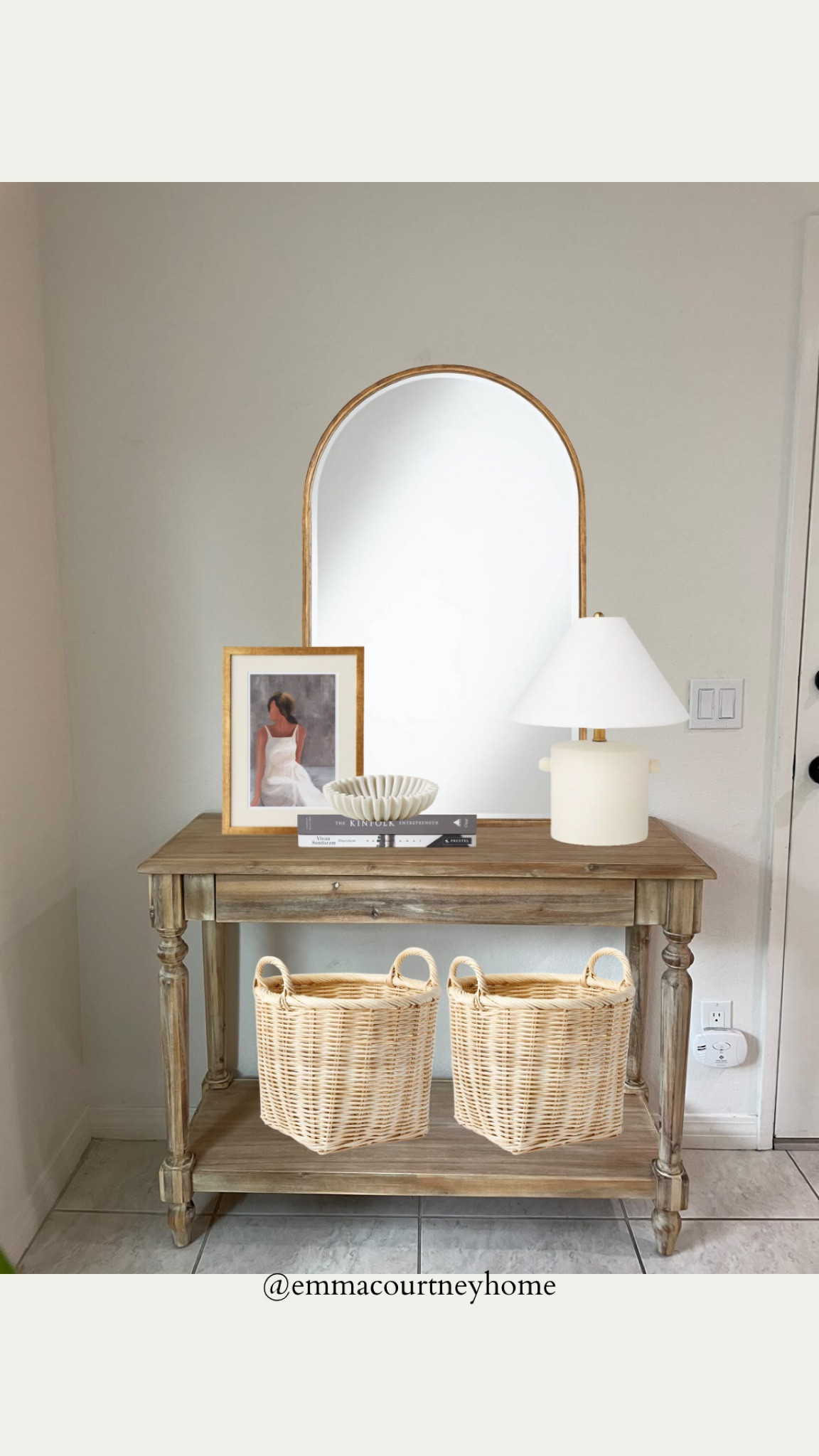 Sideboard console decor styling mock-up for between the dining room and kitchen 

#LTKstyletip #LTKFind #LTKhome