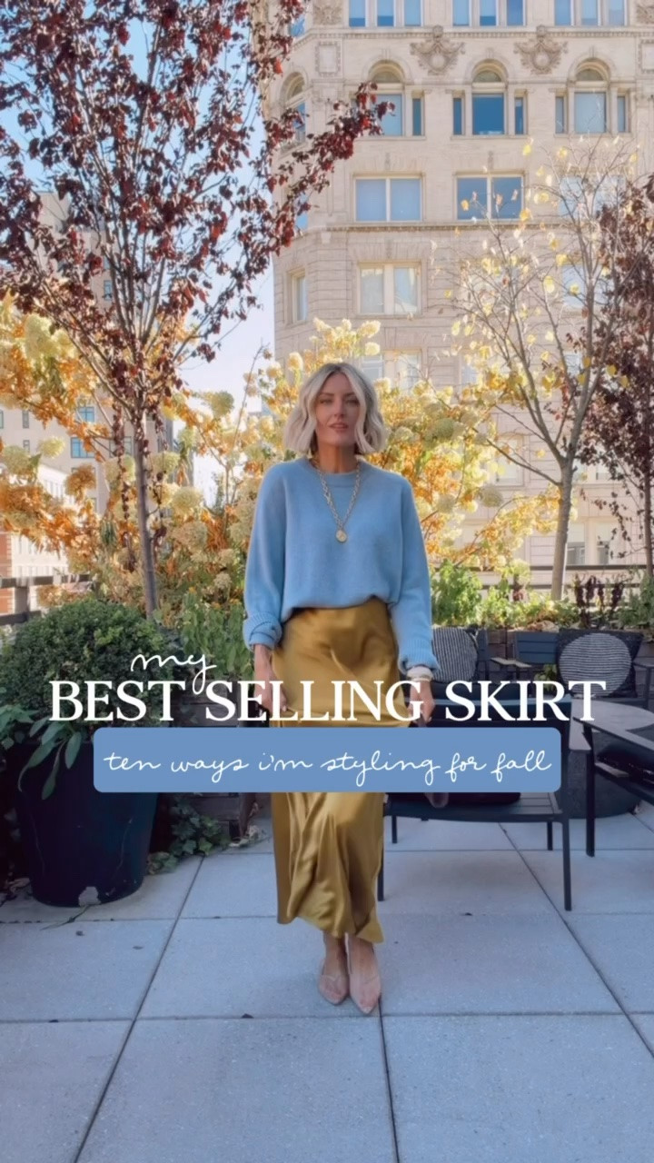 10 ways to style my favorite slip skirt! This color is truly so good - I’ll be wearing this all season! 

Loverly Grey, outfit ideas for fall, slip skirt, quince skirt, NYC outfits

#LTKootd #LTKNYFW #LTKSeasonal