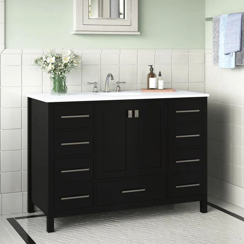 Broadview 48" Single Bathroom Vanity Set | Wayfair North America