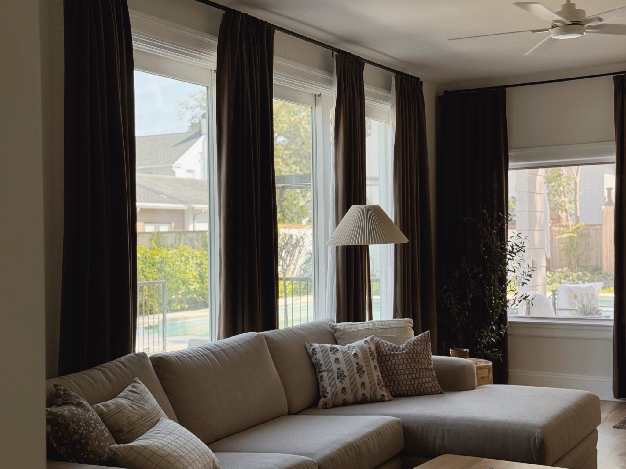 Shop our Liz linen curtains from Neutral Curtains! We chose the bronze, pinch pleated and privacy lined. 🤎

#LTKHome #LTKSaleAlert #LTKSeasonal
