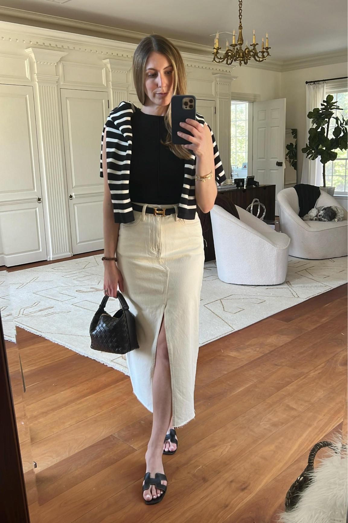 Exact skirt and sweater linked! Skirt is a size Small, sweater is also a small although M would work too! 🌟 

#LTKstyletip #LTKfindsunder100 #LTKworkwear
