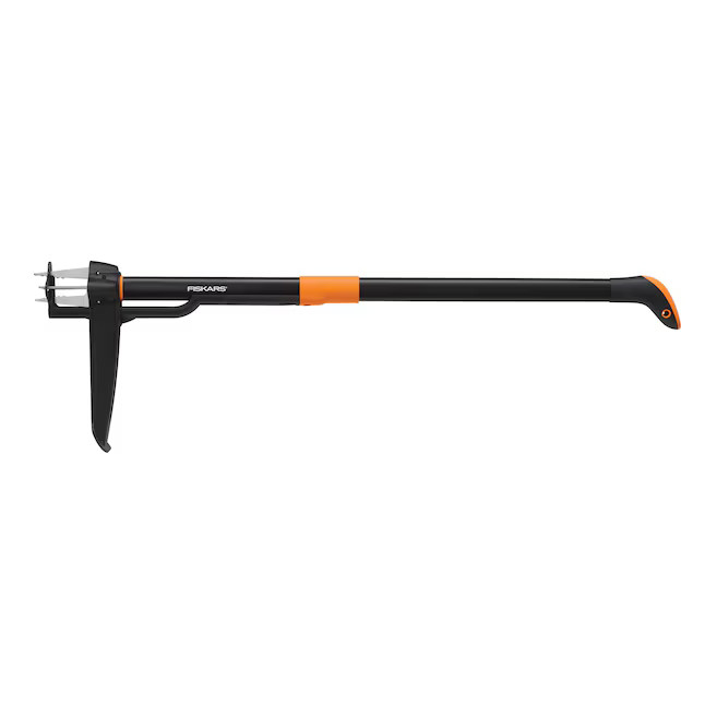 Fiskars Deluxe 4 Claw with Eject Long-handle tool Weeder | Lowe's