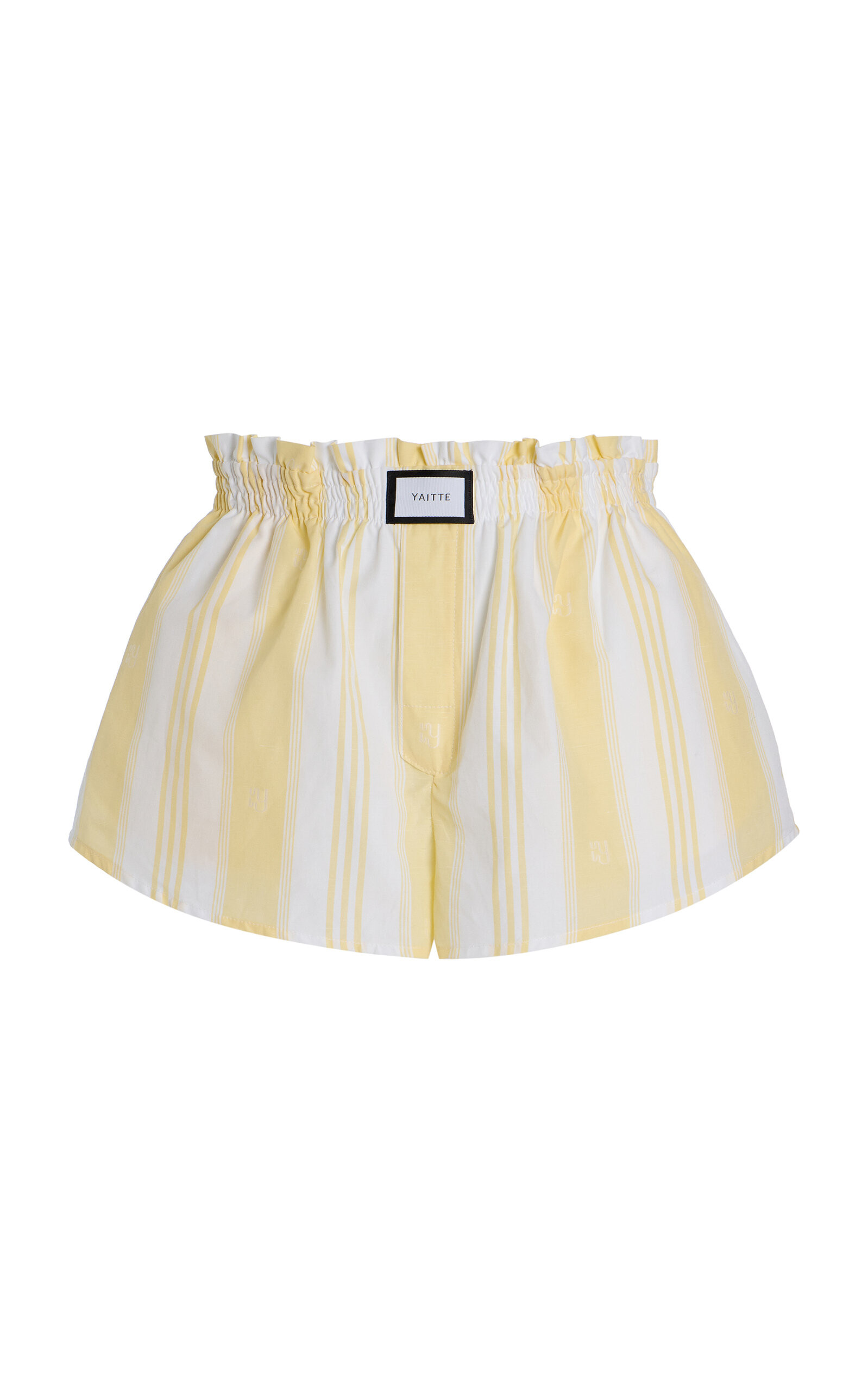 Palma Jacquard-Striped Cotton Shorts | Moda Operandi (Global)