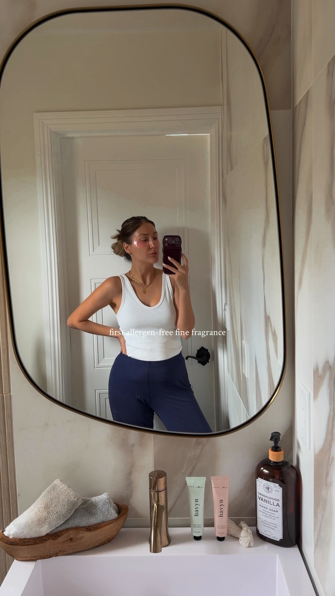 #ad My ideal start to any day is a proper skin reset with Havyn 🤍
And the best part… it just launched at Anthropologie (!!) You can grab it in-store or online. It smells amazing, is non-greasy, & is allergen free so works if you have eczema as well. 
@havynco @anthropologie #newskincare #sensitiveskin #anthropologie

Non-toxic hand cream 
Clean skincare 
Hand cream 
Gifts for her 
Clean beauty 



#LTKselfcare #LTKBeauty #LTKmorningroutine