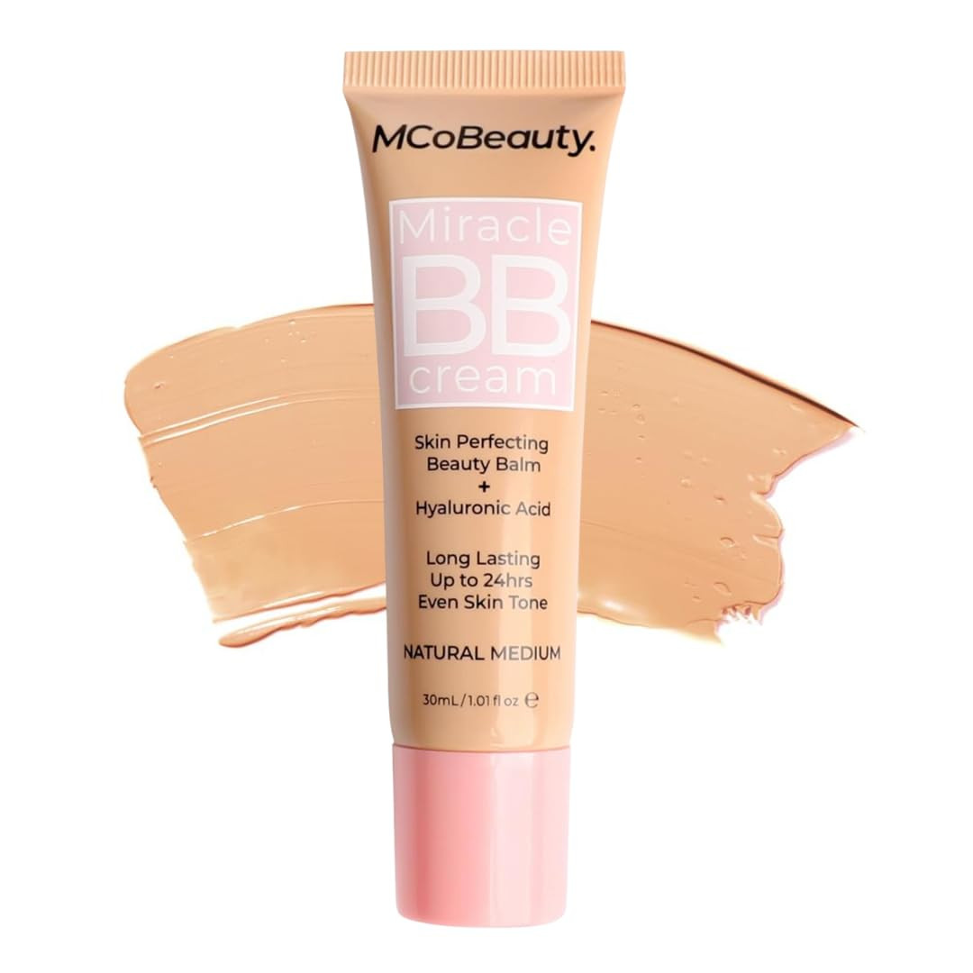 MCoBeauty Miracle BB Cream Skin Tint Foundation & Primer - Medium Beige | Amazon (US)