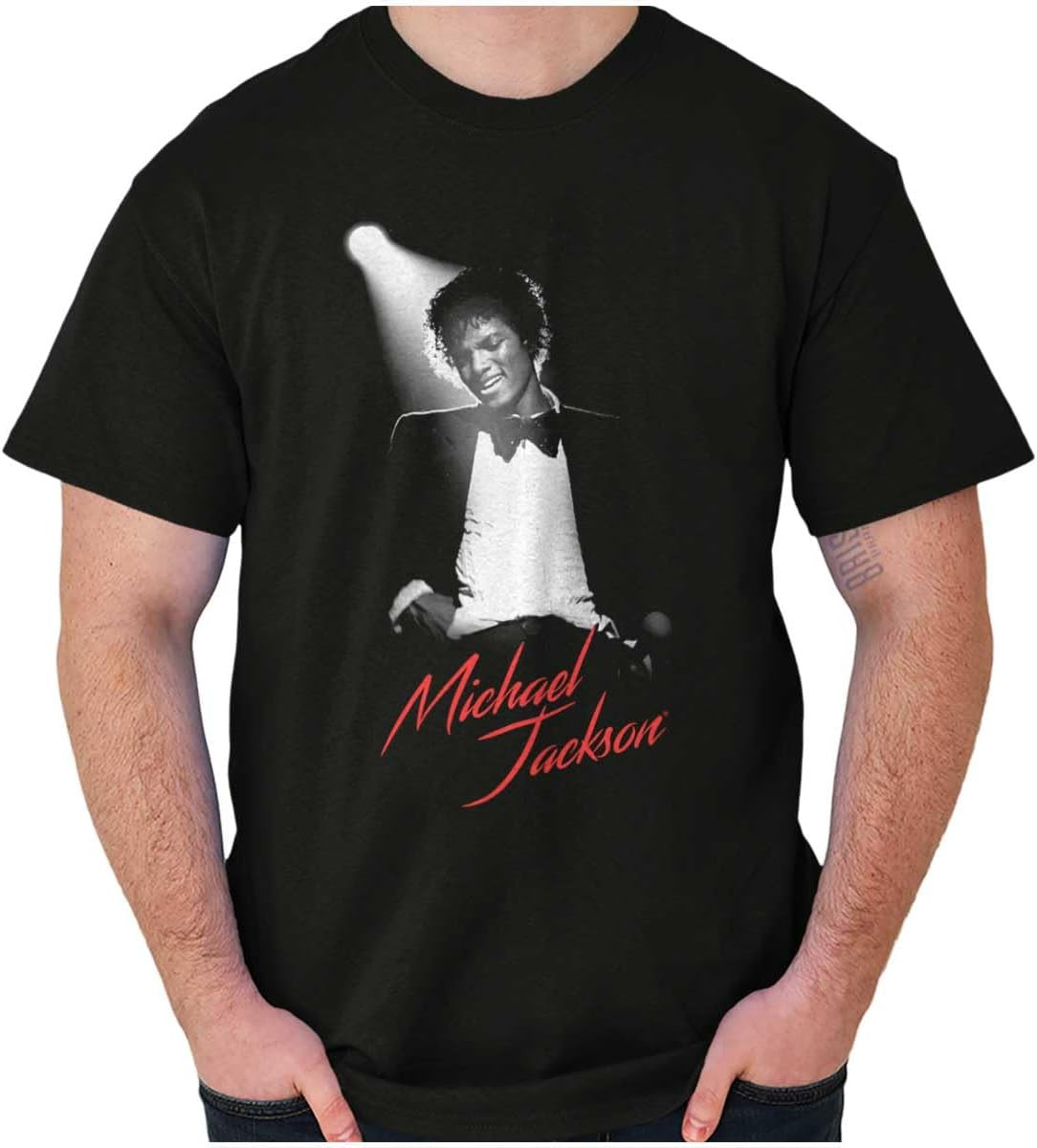 Michael Jackson King of Pop Spotlight Graphic T Shirt Men or Women | Amazon (US)