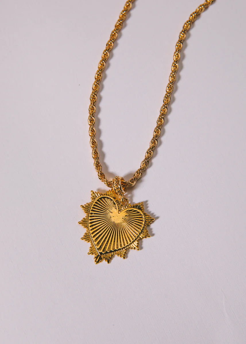 Twinkle Heart Necklace | Logan Tay