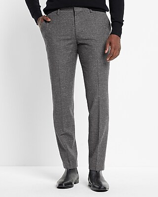 Extra Slim Charcoal Wool-blend Suit Pant | Express