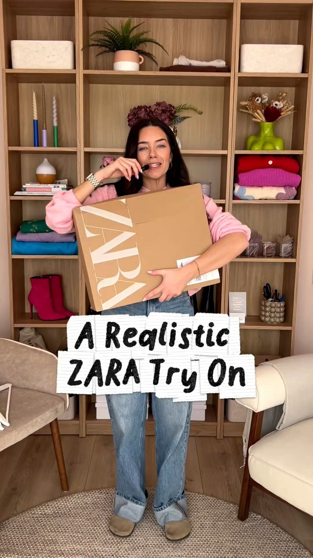 You win some, you lose some! This is very on brand for Zara as I can sometimes love everything and other times think 🤔 wtf 😂 comment SHOP if you’d like any of the item links sent straight to your DMs. 

I’m a firm believer of only buying what you absolutely love and for me this wasn’t doing it. Although watching it back i do love the potato sack jacket and blue gingham dress now 🫠😅 

