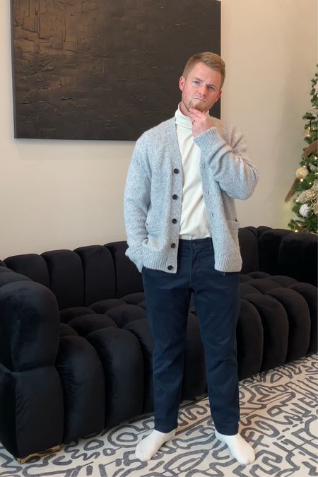 My husband put together a few outfits featuring a turtleneck. Shane wears a medium in all of the tops and a 30/28 or S in pants. 

#LTKSeasonal #LTKGiftGuide #LTKstyletip