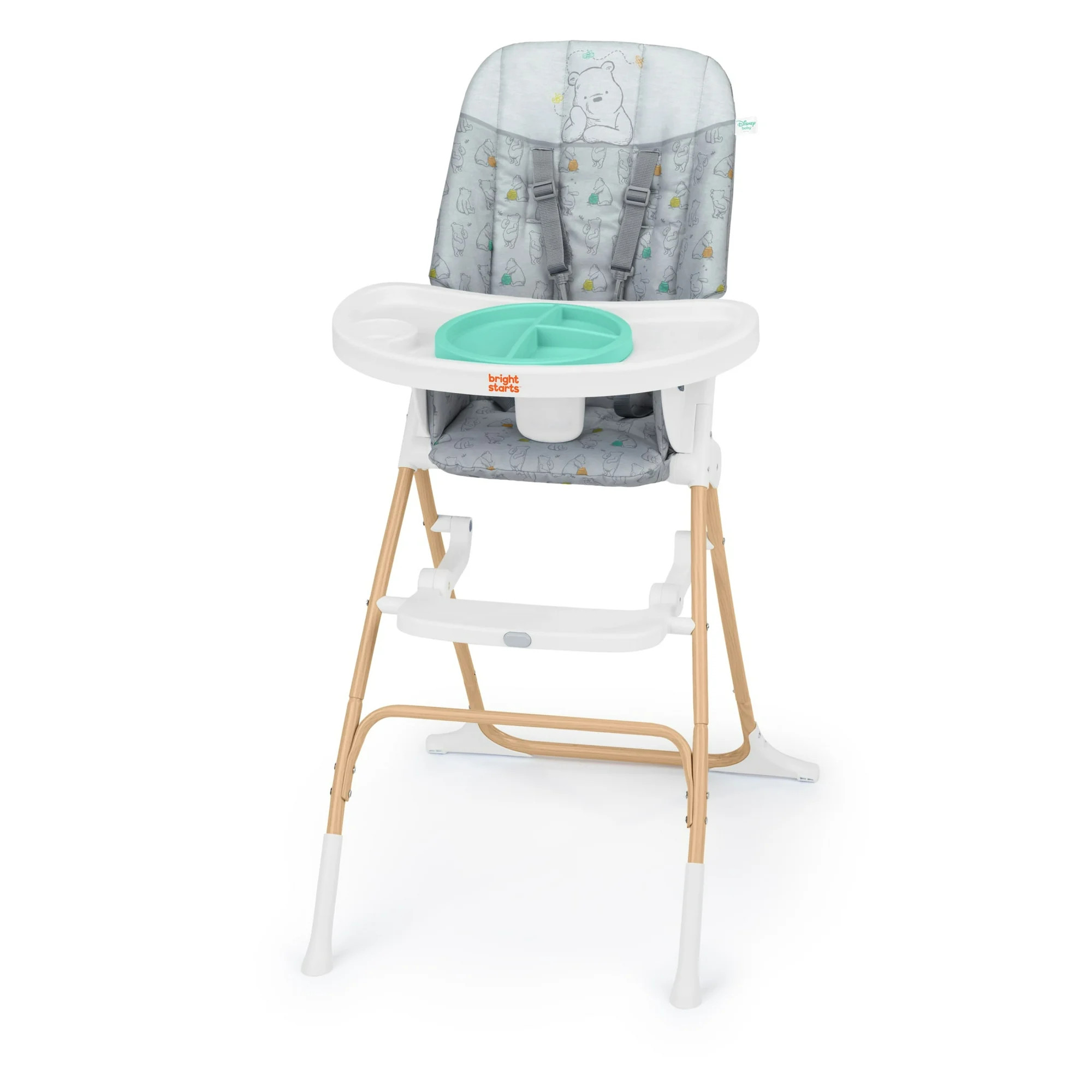 Disney Baby Winnie the Pooh Compact Folding High Chair by Bright Starts - For Ages 6 Months and U... | Walmart (US)