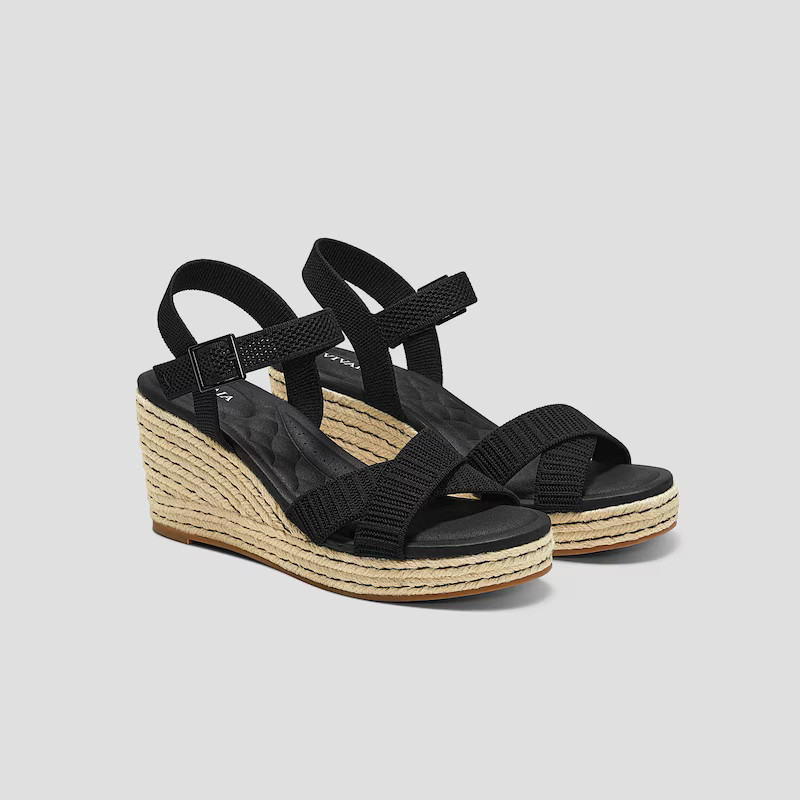 Round-toe Wedge Sandals (Sally Pro) | VIVAIA