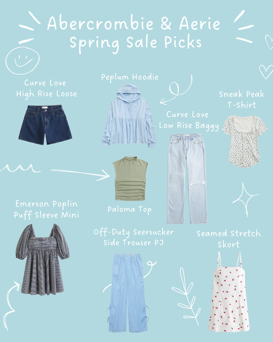  
Last day of the LTK Spring Sale!!! 

Here are my Abercrombie & Aerie favorites that I need in my closet (I already own a handful of these, just need new colors 🤩) right now for spring! 
 

#LTKSaleAlert #LTKMidsize #LTKSpringSale