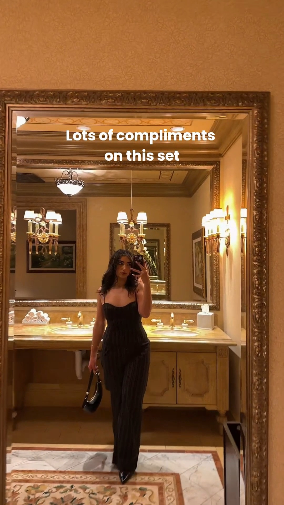 Set is Princesa Polly, Heels are Zara, Purse is Prada 🖤 

#LTKdayinmylife #LTKBeauty #LTKPetite