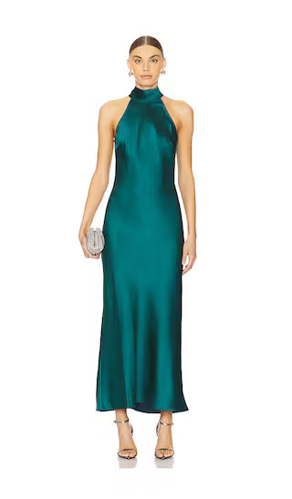 Lara Dress in Deep Teal Winter Cocktail Dress Winter Cocktail Wedding Guest Dress Cocktail Outfits | Revolve Clothing (Global)
