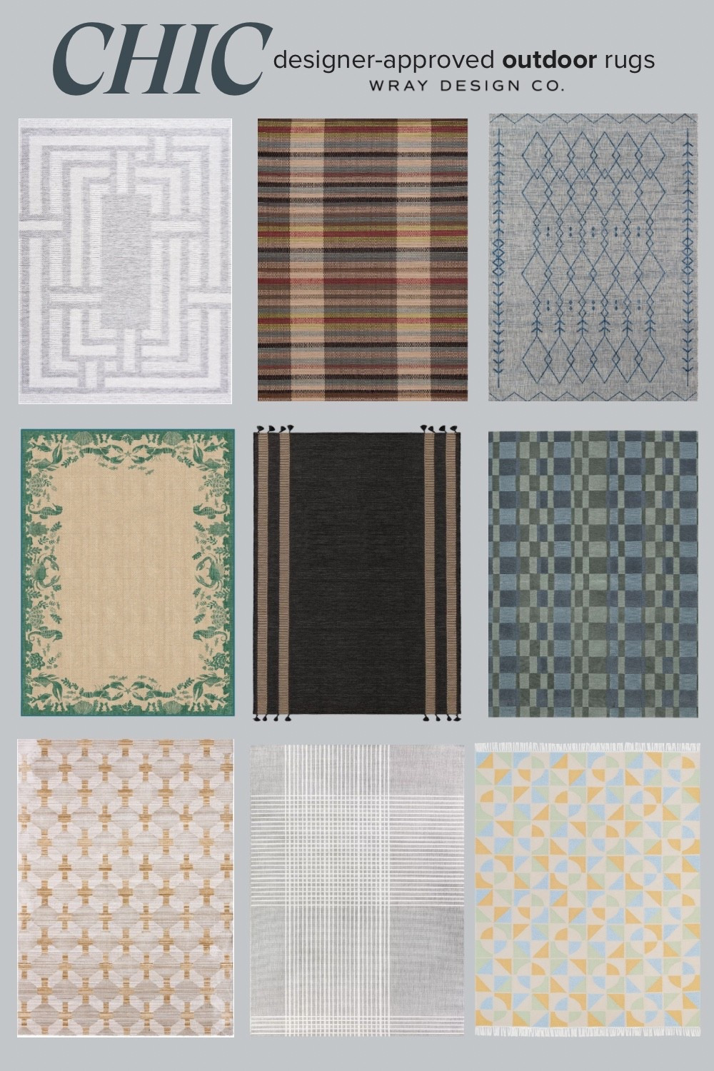 The easiest way to execute your favorite patio ideas? An outdoor statement rug. Whether you want bold and colorful or subtle and neutral, shop these outdoor rugs, curated by an interior designer — me!

#LTKSeasonal #LTKHome #LTKSaleAlert
