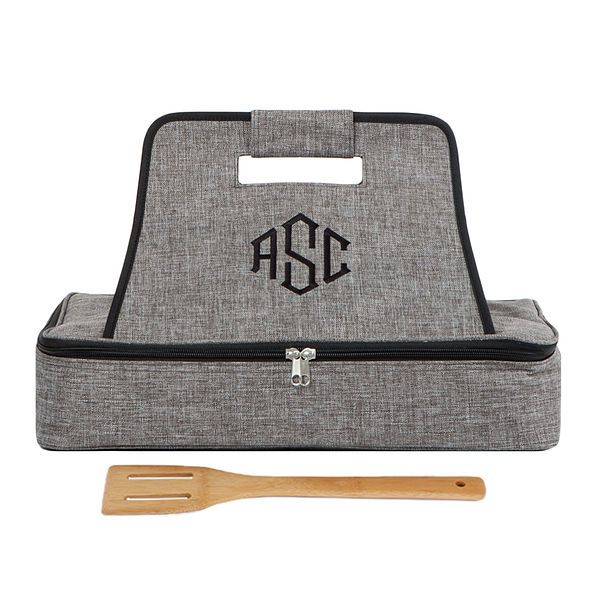 Monogrammed Casserole Carrier | Marleylilly