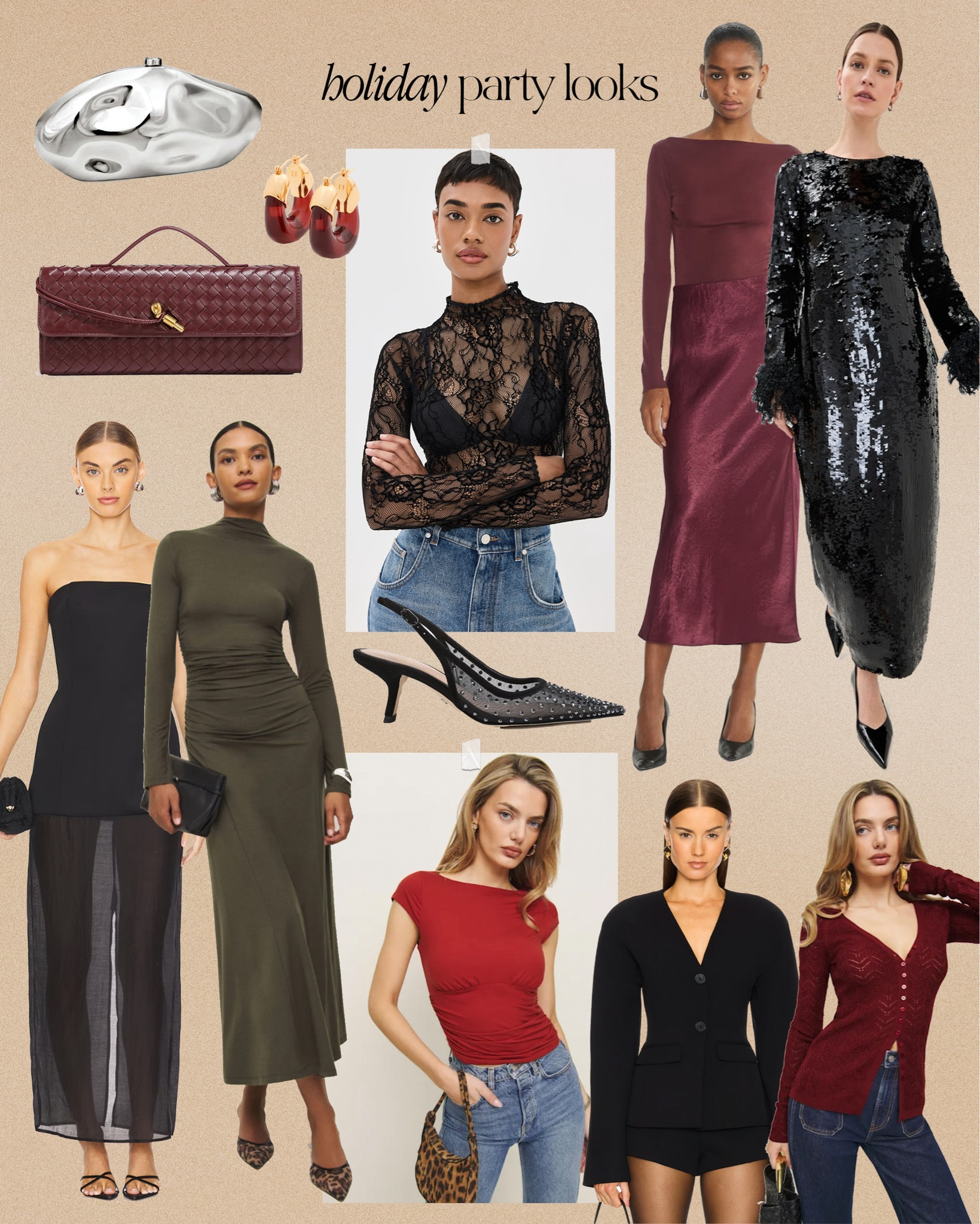 Holiday party looks 🪩