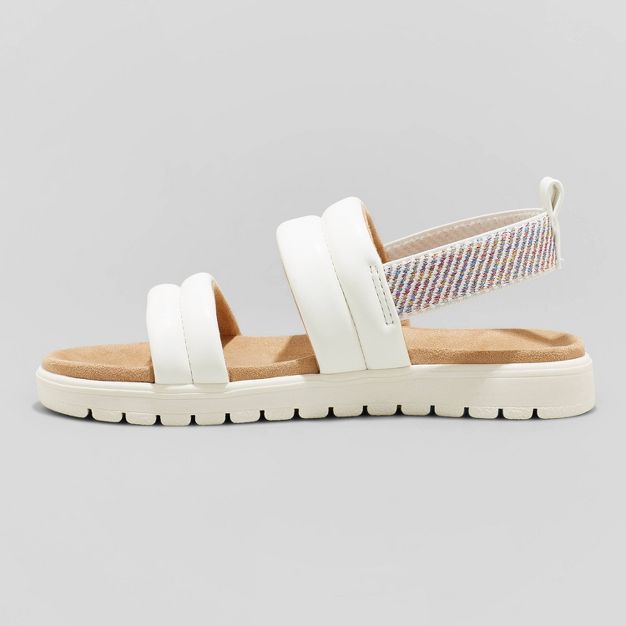Girls' Hazel Slip-On Pull-On Footbed Sandals - Cat & Jack™ | Target