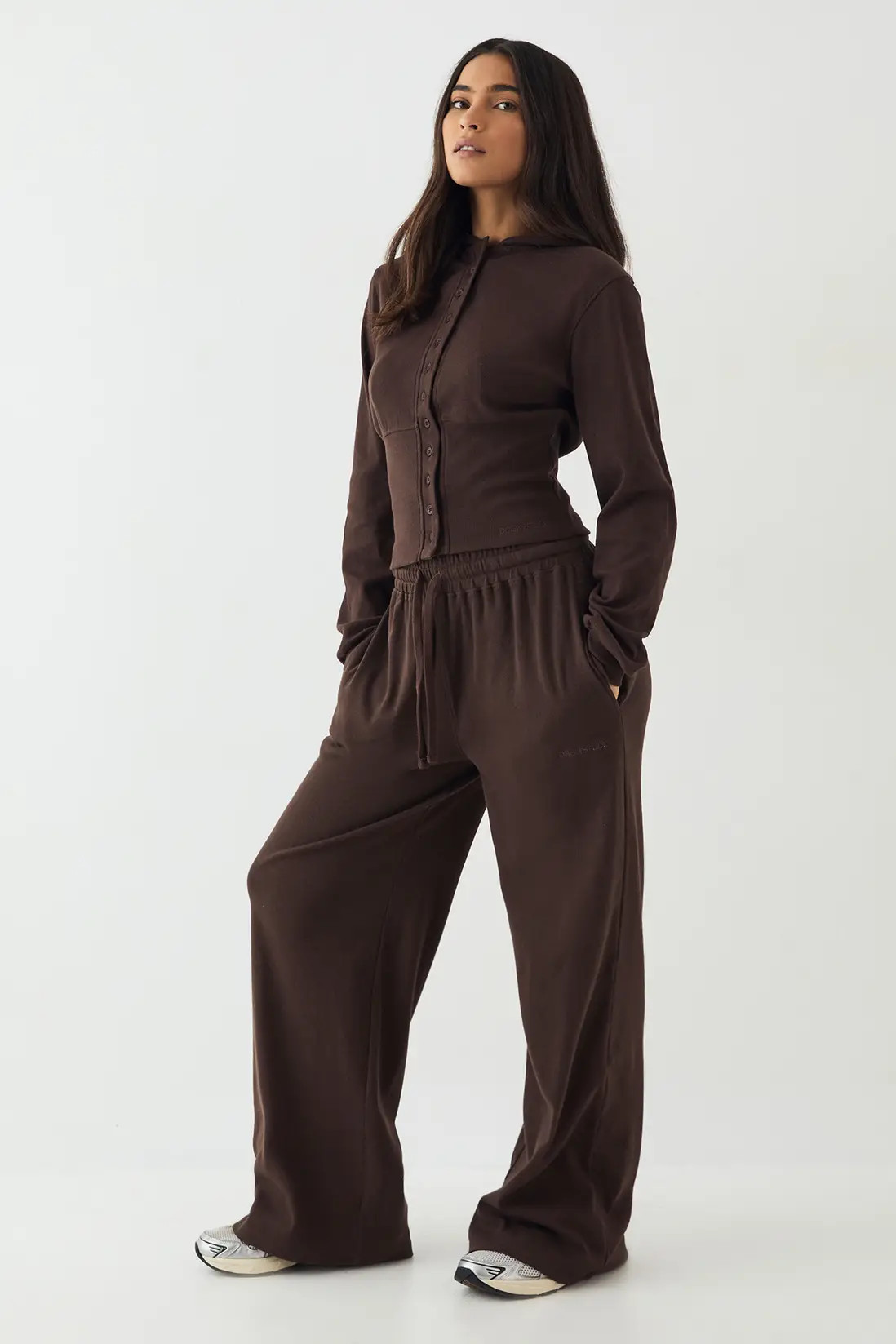 DSGN Studio Rib Straight Leg Jogger | Boohoo.com (UK & IE)