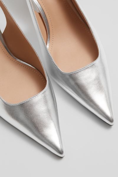 Slingback Point-Toe Pumps | H&M (UK, MY, IN, SG, PH, TW, HK)