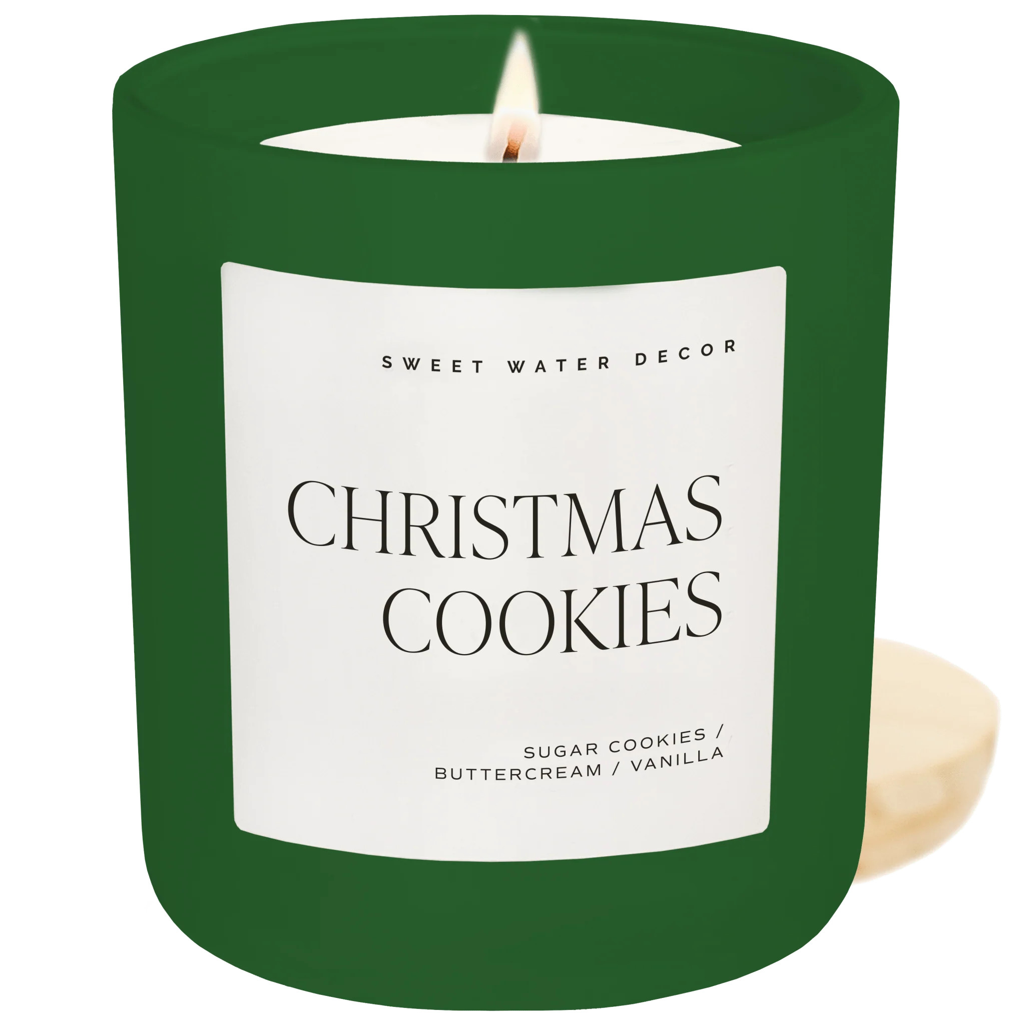 Christmas Cookies Soy Candle | Non-Toxic Christmas Candle | Sweet Water Decor, LLC