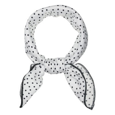 Allegra K Vintage Polka Dot Square Small Scarf Neckerchief 50cm | Target
