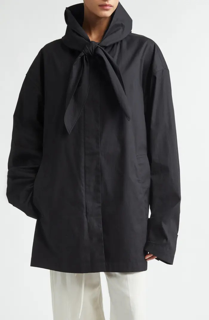 Technical Cotton Scarf Jacket | Nordstrom