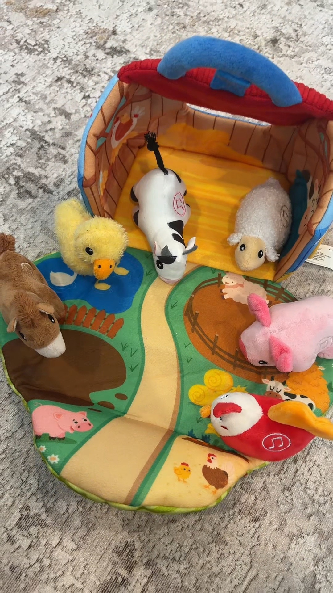 My 1 year old loves this toy! She knows all her farm animals and farm animal sounds now #toddler #toy #farm #animals #animalsounds #hahaland 

#LTKKids #LTKmomlife #LTKHome