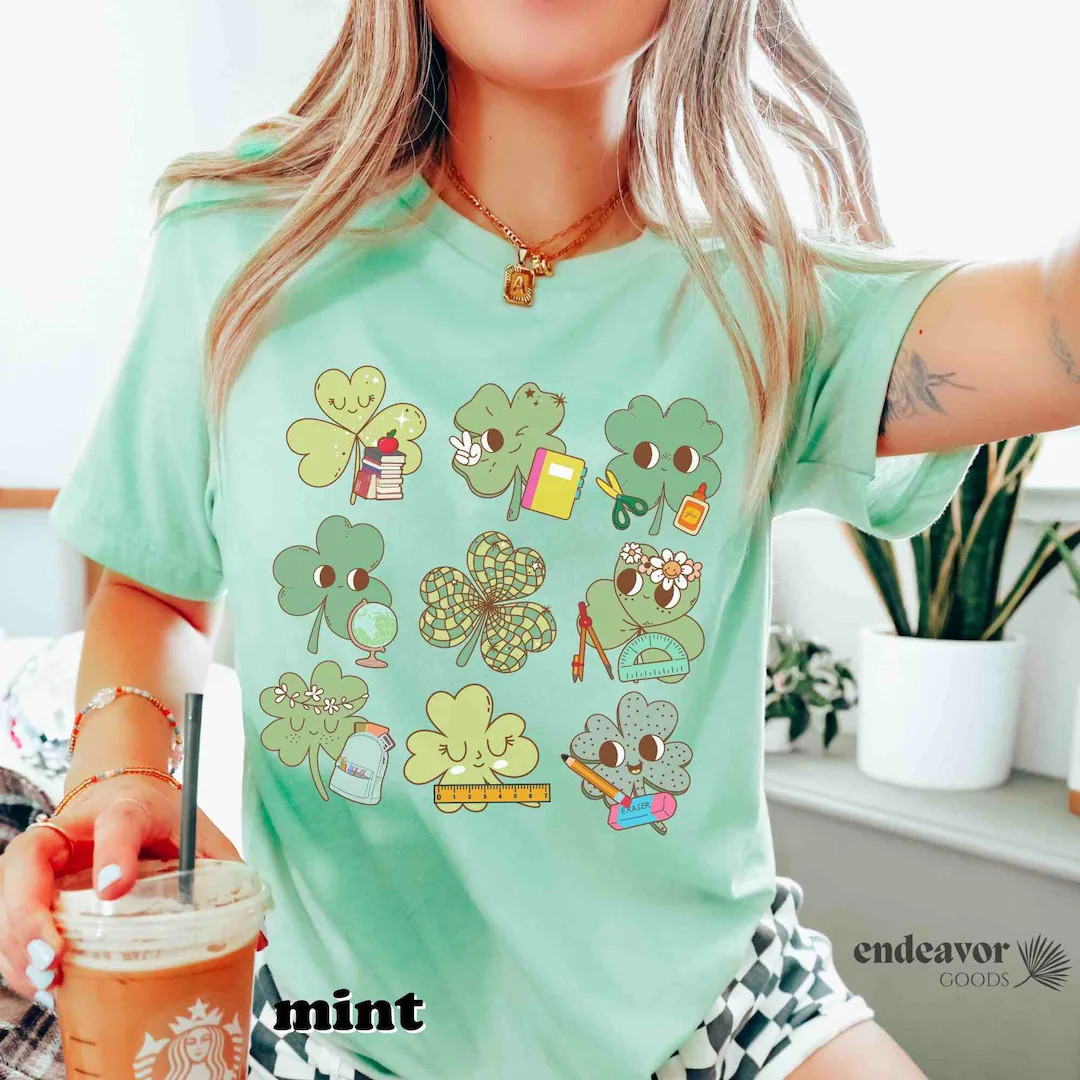 Teacher St. Patricks Day Shirt St. Patrick's Day Teacher Shirt Teacher Tshirt Funny Teacher Shirt... | Etsy (US)