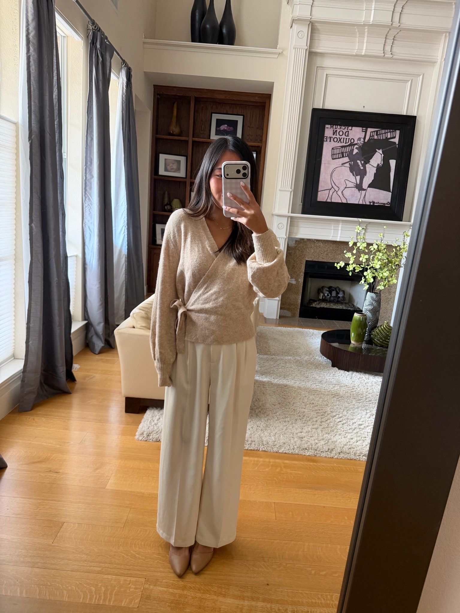 Sweater XS, pants 0 short